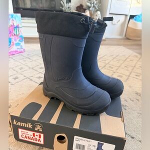 Kamik Navy Snow Boots
